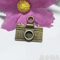 Vintage Camera Metal Charm in Three Finish Options view 1