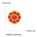 Metal Alloy Turkish Round Brooch Pin For Suits And Shawls view 6