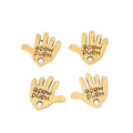 Zinc Alloy Hand Charm Pendant No.480901 for DIY Necklace Bracelet Jewelry Making view 4