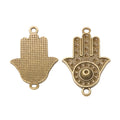 Zinc Alloy Hand Charm Pendant for DIY Necklace Bracelet Jewelry Making view 4