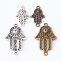 Zinc Alloy Hand Charm Pendant for DIY Necklace Bracelet Jewelry Making view 1