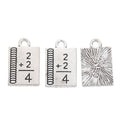 Antique Silver Zinc Alloy Book Charm Pendant for DIY Necklace Bracelet Jewelry Making view 2
