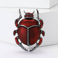 Alloy Enamel Beetle Brooch Pin For Men's Suits And Coats view 2