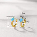 Bohemian Water Drop Ear Cuff Earrings Versatile Autumn Personality Jewelry For Women view 4