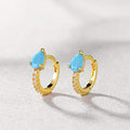 Bohemian Water Drop Ear Cuff Earrings Versatile Autumn Personality Jewelry For Women view 2