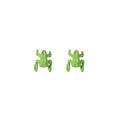 Cute Green Frog Enamel Alloy Ear Cuff Clips, No Piercing Cartoon Summer Statement Women's Earrings view 5