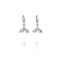 Elegant Gradient Crystal Butterfly Tassel Drop With Rhinestone Inlay And Pearl Accent Earrings view 5
