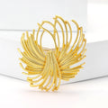 Alloy Fireworks Shape Brooch For Women's Fashion Clothing Decoration view 1