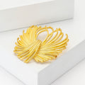 Alloy Fireworks Shape Brooch For Women's Fashion Clothing Decoration view 2