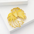 Alloy Fireworks Shape Brooch For Women's Fashion Clothing Decoration view 3