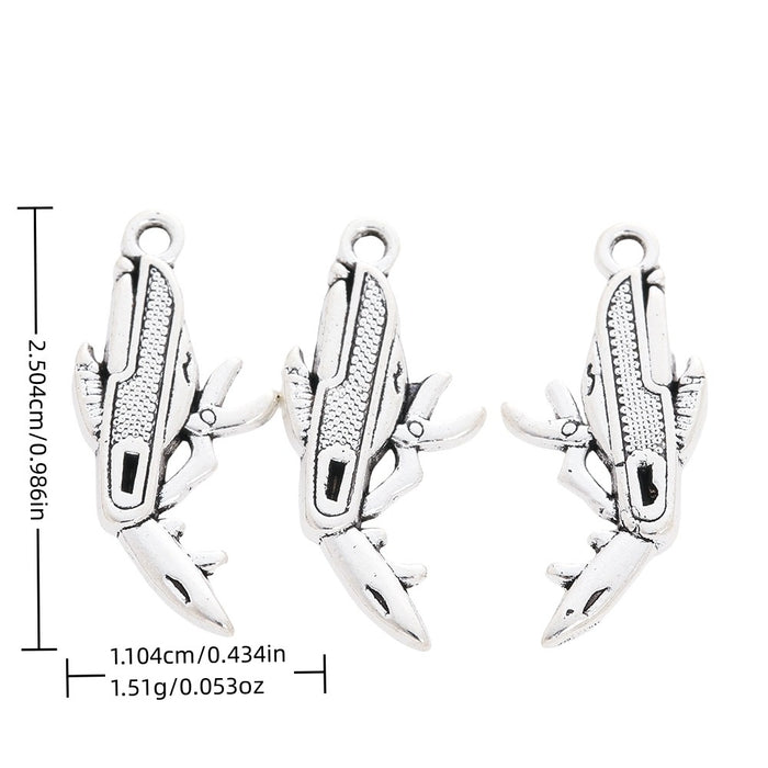 Antique Silver Zinc Alloy Bottle Opener Charm Pendant for DIY Necklace Bracelet Jewelry Making