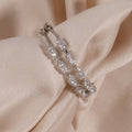 Vintage Marquise Eye Hoop Earrings For Women European American Korean Large Circle Daily Jewelry view 3