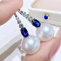 Light Luxury Faux Pearl Drop Ear Hook Earrings Simple Evening Party Jewelry For Women view 3
