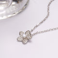 Floral Jewelry Set Sakura Petal Earrings Ring And Necklace Fresh Matching Women Accessories view 5