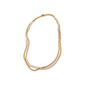 French Vintage Faux Pearl Beaded Geometric Round Sweater Necklace For Women view 5