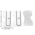 Antique Silver Zinc Alloy Razor Blade Charm Pendant No.568202 for DIY Necklace Bracelet Jewelry Making view 1