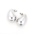 Fashion Smooth Large Water Drop Metal Earrings For Women Minimalist Hot Selling Jewelry view 5