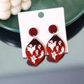 Funny Ghost Halloween Earrings With Cartoon Pumpkin Spider Web And Cat Charms For Women view 3