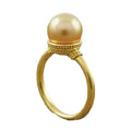 Fashion Faux Pearl Ring Vintage Style Elegant Statement Finger Ring For Women Jewelry view 5