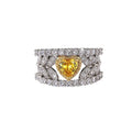 Vintage Hollow Heart Ring For Women Fashion Versatile Design Index Finger Heart Shape Jewelry view 5