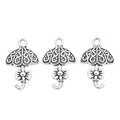 Zinc Alloy Umbrella Charm Pendant No.371970 for DIY Necklace Bracelet Jewelry Making view 4