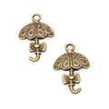 Zinc Alloy Umbrella Charm Pendant No.371970 for DIY Necklace Bracelet Jewelry Making view 3