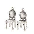 Zinc Alloy Stool Charm Pendant for DIY Necklace Bracelet Jewelry Making view 4