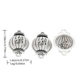 Antique Silver Zinc Alloy Lantern Charm Pendant for DIY Necklace Bracelet Jewelry Making view 1