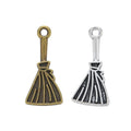 Zinc Alloy Broom Charm Pendant for DIY Necklace Bracelet Jewelry Making view 5