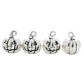 Antique Silver Zinc Alloy Pumpkin Charm Pendant for DIY Necklace Bracelet Jewelry Making view 2