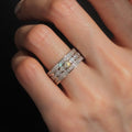 Geometric Marquise Hip Hop Index Finger Ring For Men And Women Fashion Unisex Statement Jewelry view 2