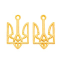 Zinc Alloy Trident Charm Pendant for DIY Necklace Bracelet Jewelry Making view 4