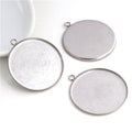 25mm Zinc Alloy Charm Pendant No.103987 for DIY Necklace Bracelet Jewelry Making view 1