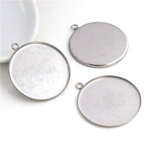 25mm Zinc Alloy Charm Pendant No.103987 for DIY Necklace Bracelet Jewelry Making