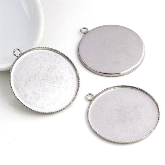 25mm Zinc Alloy Charm Pendant No.103987 for DIY Necklace Bracelet Jewelry Making