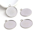 25mm Zinc Alloy Charm Pendant No.103987 for DIY Necklace Bracelet Jewelry Making view 3