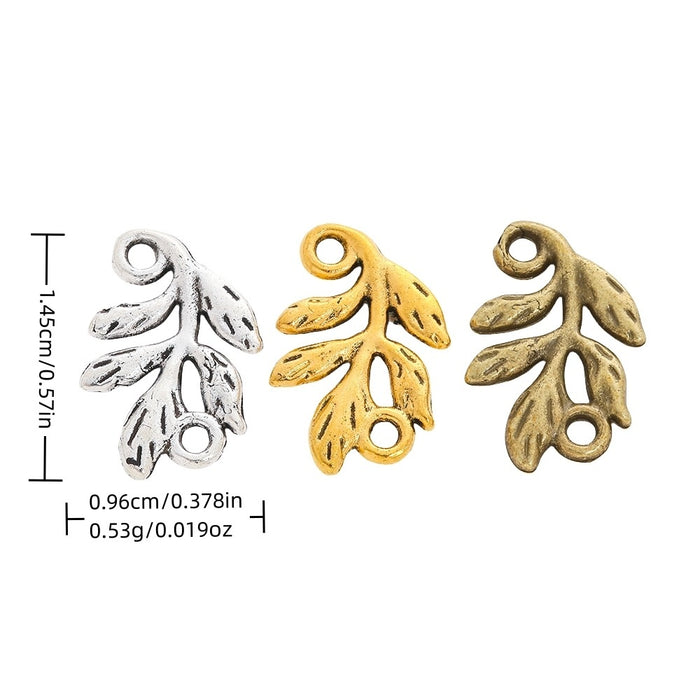 Zinc Alloy Tree Charm Pendant No.634987 for DIY Necklace Bracelet Jewelry Making