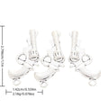 Antique Silver Zinc Alloy Pistol Charm Pendant for DIY Necklace Bracelet Jewelry Making view 1