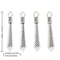 Antique Silver Zinc Alloy Cone Charm Pendant for DIY Necklace Bracelet Jewelry Making view 1