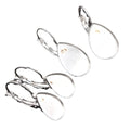Stainless Steel Teardrop Earring Base For DIY French Hook Leverback Earring Findings 1g Earrings view 5