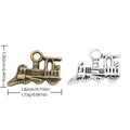 Zinc Alloy Locomotive Charm Pendant for DIY Necklace Bracelet Jewelry Making view 1