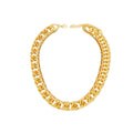 European American Statement Chain Necklace Punk Double Layer Collarbone Chain For Women view 5