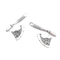 Zinc Alloy Axe Charm Pendant No.028617 for DIY Necklace Bracelet Jewelry Making view 3