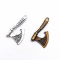 Zinc Alloy Axe Charm Pendant No.028617 for DIY Necklace Bracelet Jewelry Making view 1