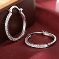 European Large Hoop Ear Cuff Earrings, Fashion Light Luxury Versatile Statement Jewelry view 2