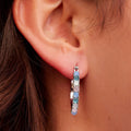 Circle Geometric Earrings For Women, Classic Simple Retro Sweetheart Fashion Jewelry view 1