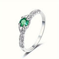 Unique Light Luxury Round Ring For Women, European Minimalist Fashion Finger Jewelry view 7