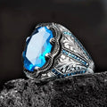 Vintage Pattern Statement Ring For Women, Creative Luxury European American Fashion Accessory view 5