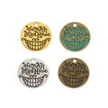Zinc Alloy Clown Face Charm Pendant for DIY Necklace Bracelet Jewelry Making view 5