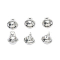 Antique Silver Zinc Alloy Bell Charm Pendant No.379987 for DIY Necklace Bracelet Jewelry Making view 2